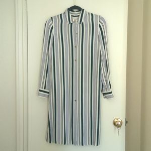 Tory Burch Stripe Shirt  Dress size s